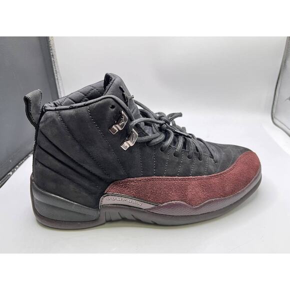 Nike A Ma Maniere Jordan 12 Black Red Wine White Size 10 SPB-JH320204 main image 4